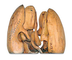 Skulptur - viereiner