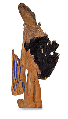 Skulptur - ein fast blauer engel